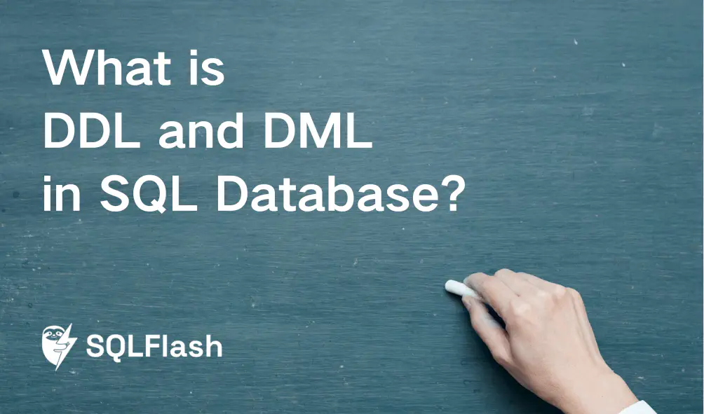 What is DDL and DML in SQL Database?