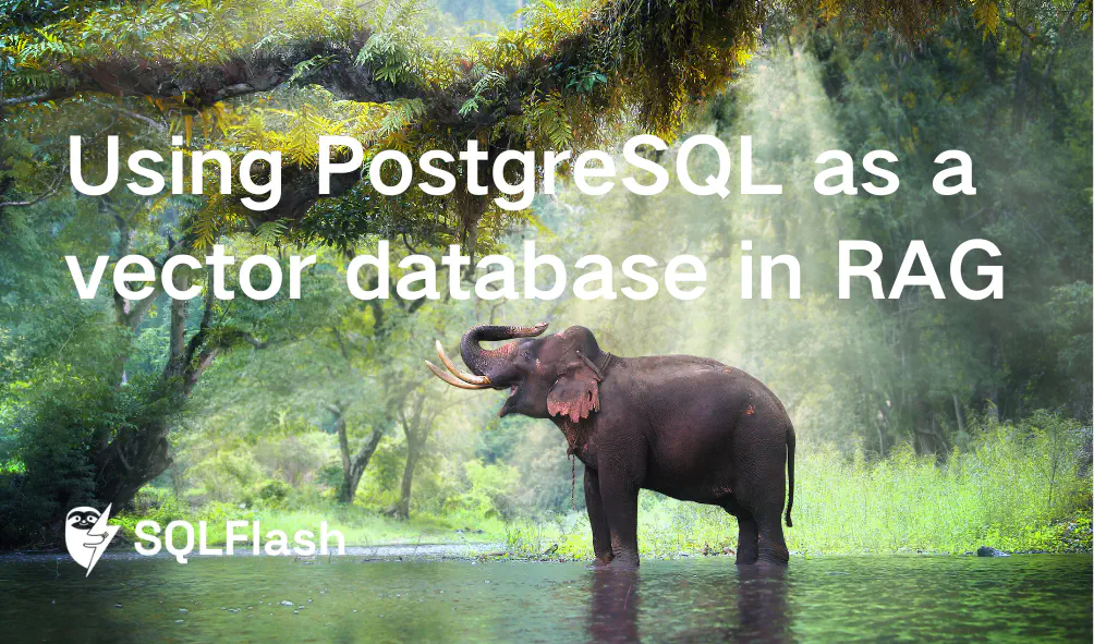 Using PostgreSQL as a vector database in RAG