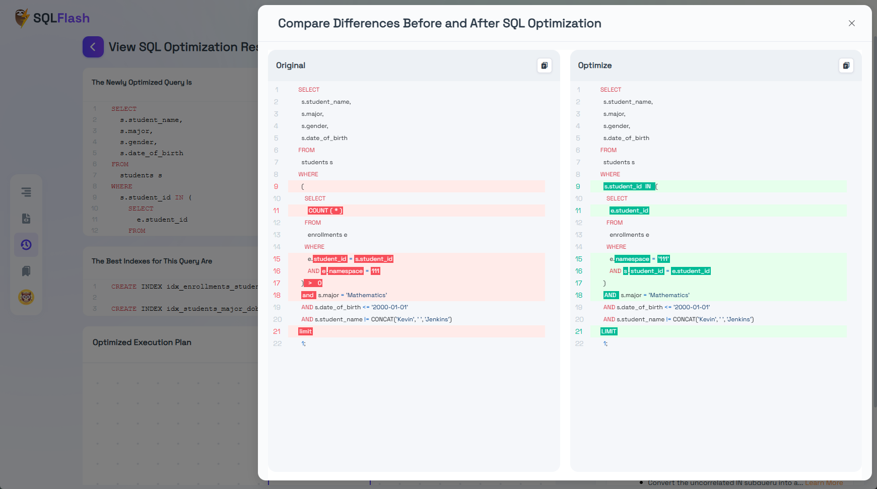 SQL Compare